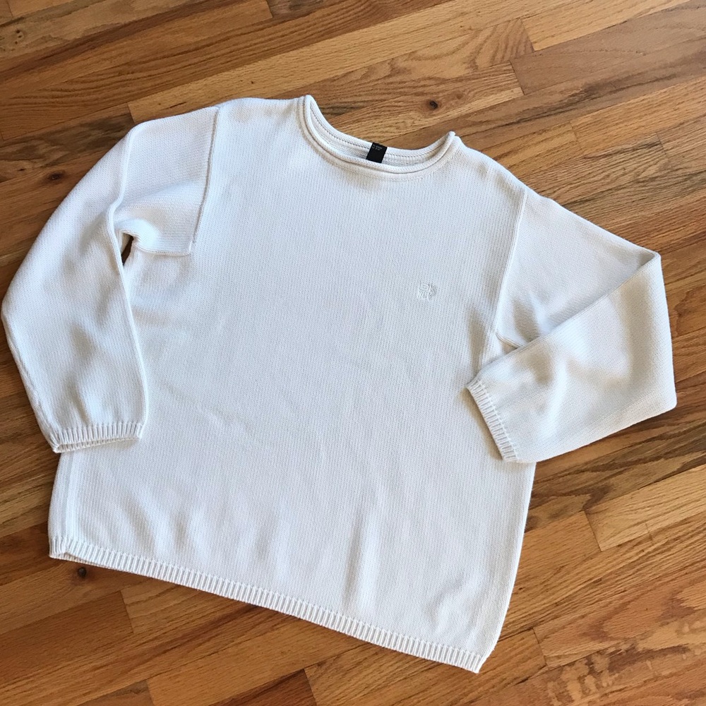 DKNY cotton roll neck sweater